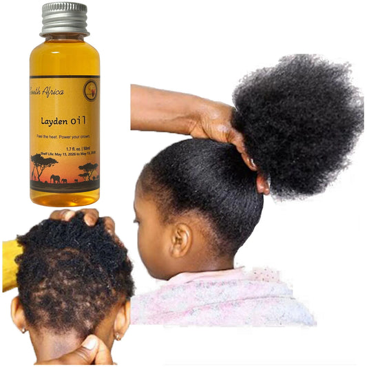 West African Traditional Layden Nourish Oil 50 ml Locks