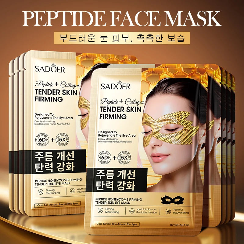 SADOER Caffeine Golden Peptide Eye Mask Anti Dark Circle