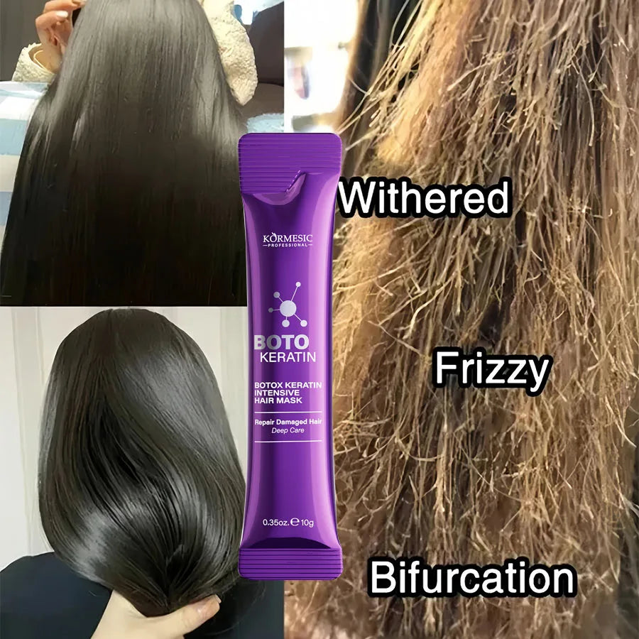 Keratin Hair Mask Magical 5 Second Smoothing Soft