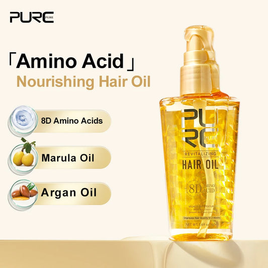 PURC Smoothing Argan Oil Hair Care Nourishing Soft Repair Damaged