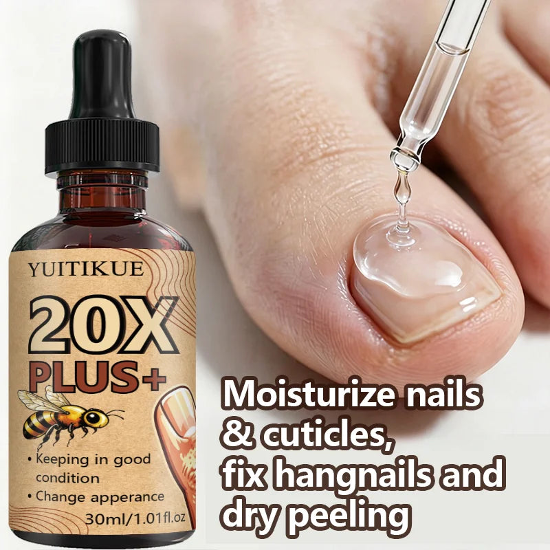 YUITIKUE 20X Strengthening Toenail Care Oil 30ml Hydrate Dry