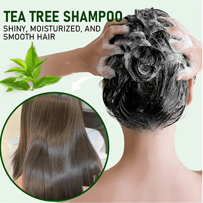 GSWP Tea Tree Shampoo, Deeply Cleanses and Moisturizes, Controls
