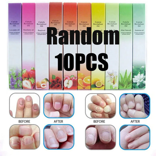 10Pcs/set Nail Care Nutrition Oil Pen Sweet