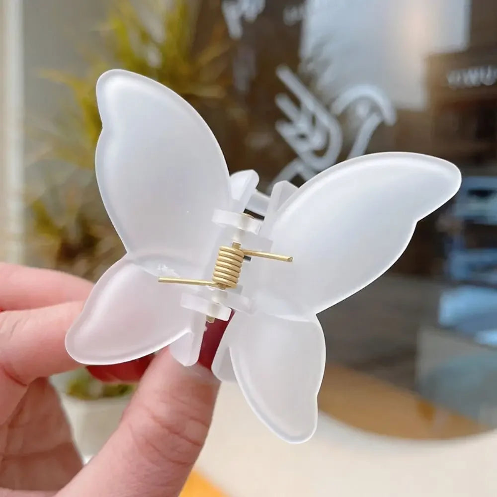 Gradient Butterfly Claw Hair Clip