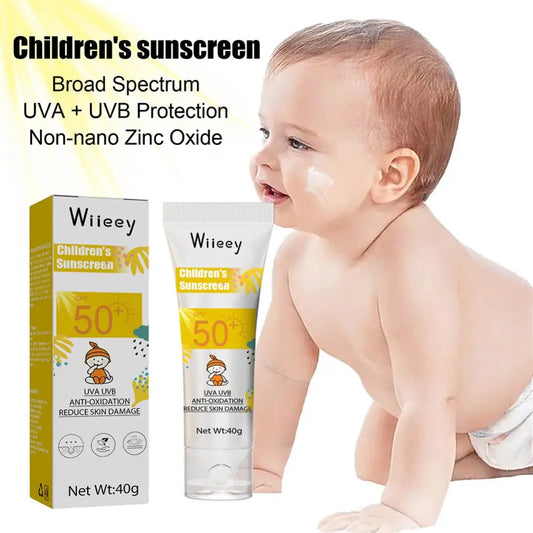 Children Sunscreen Refreshing Oil Free Sun Protector Mild