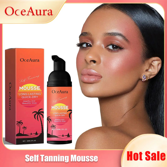 Body Self Tanning Mousse Intensive Brown Boosting Summer