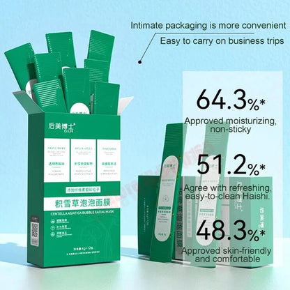Korean Collagen Bubble Face Sheet Mask Centella