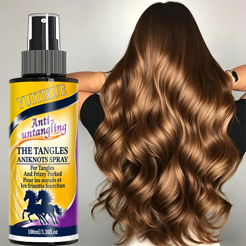 YUITIKUE Instant Hair Detangler Spray Leave-in Conditioner Fast