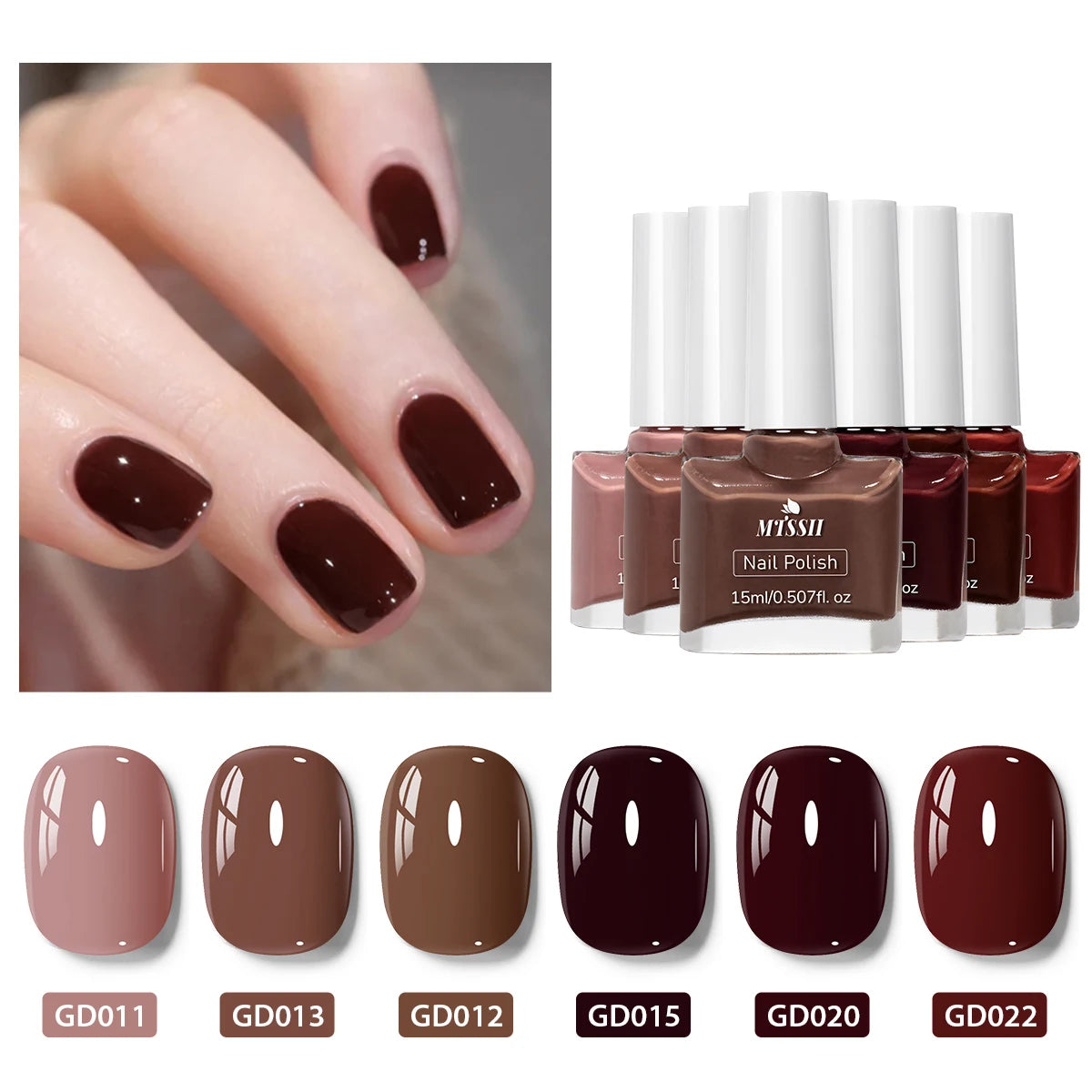 Water-Based Nail Polish Quick Drying Nail Polish, Nude