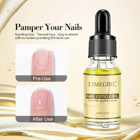 LIMEGIRL15ML Nail Cuticle Nutrient Oil Nourishes and Repairs