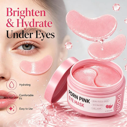 Pdrn Pink Eye Mask Hydrogel Eye Patches Hydrating
