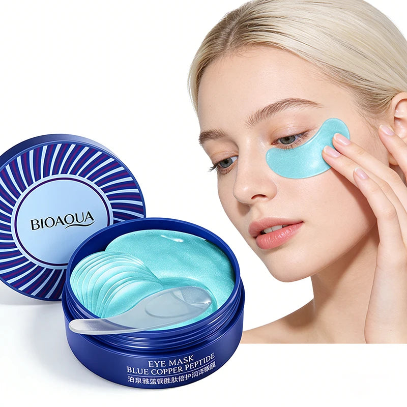 BIOAQUA Copper Peptide Eye Patches Anti Dark Circles Moisturizing