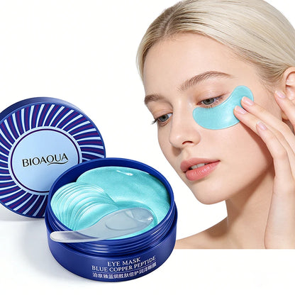 BIOAQUA Copper Peptide Eye Patches Anti Dark Circles Moisturizing