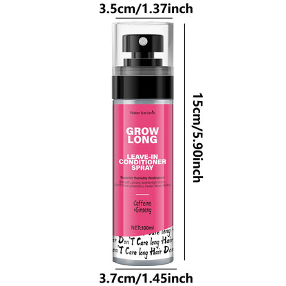 Ginseng Caffeine Leave In Conditioner Spray, Moisturizing Hair