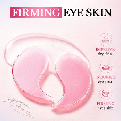 80 Pieces of Niacinamide Collagen Eye Mask, Anti-Dark Circles