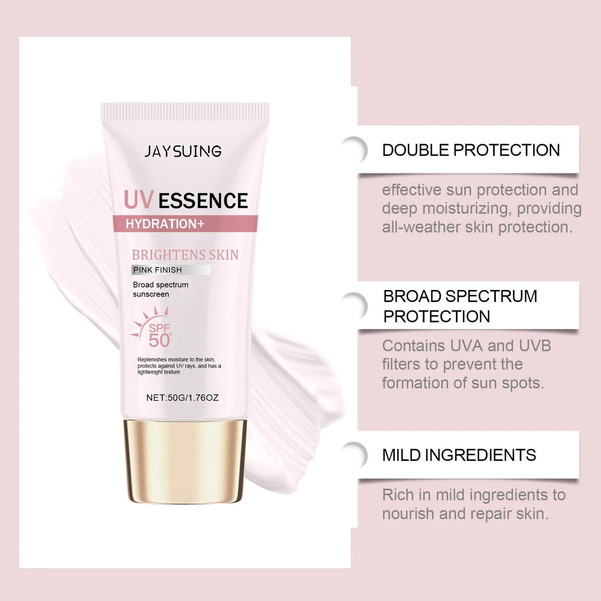 Jaysuing UV Essence Stick SPF 50+ Hydrating Oil Free