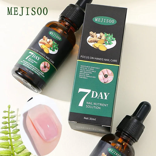 7 Days Nail Care Oil Keratin Amino Acid Formula Fast Dry 90s