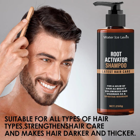 Root Activating Shampoo - Natural Herbal Extracts, Keratin