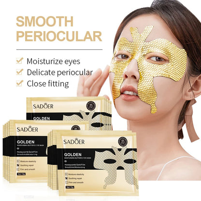 SADOER Peptide Golden Collagen Eye Mask Moisturizing Firming