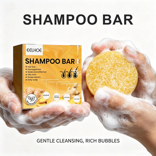 Shampoo Bar Ginger Hair Care Solid Shampoo Deep Cleansing