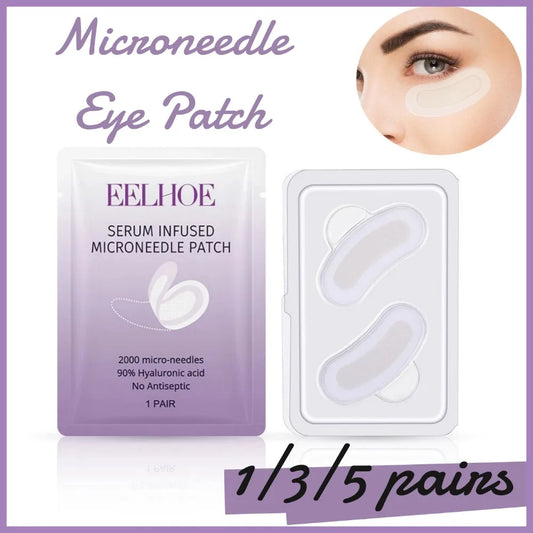 Collagen Microneedle Eye Patch Hyaluronic Acid Soluble