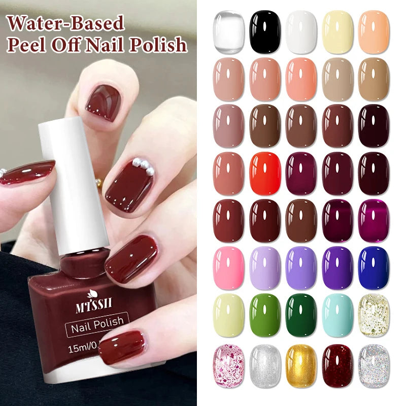 Water-Based Nail Polish Quick Drying Nail Polish, Nude