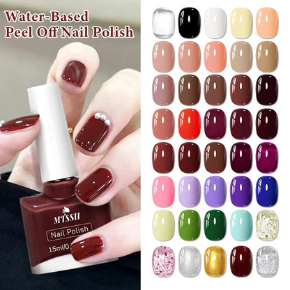 Water-Based Nail Polish Quick Drying Nail Polish, Nude
