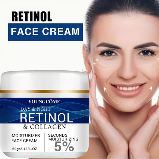 Collagen Retinol Hyaluronic Acid Facial Cream Anti Aging Firming