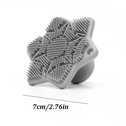 Mini Silicone Face Cleansing Brush – Soft Deep Pore Exfoliating Scrubber