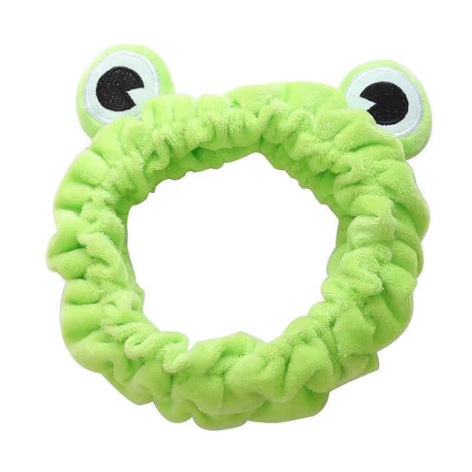 Frog Eye Elastic Spa Headband – Soft Green, Stretchy
