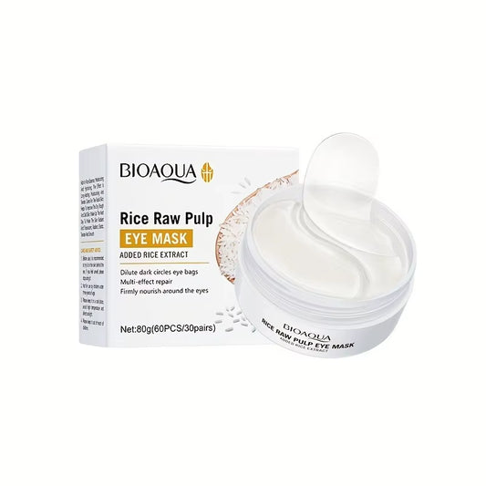 Rice Milk Under-Eye Patches – Moisturizing Hydrogel Eye Mask Jar