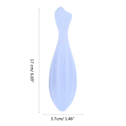 Silicone Facial Massage Tool – Handheld Face Lifting Roller Stick, Lilac