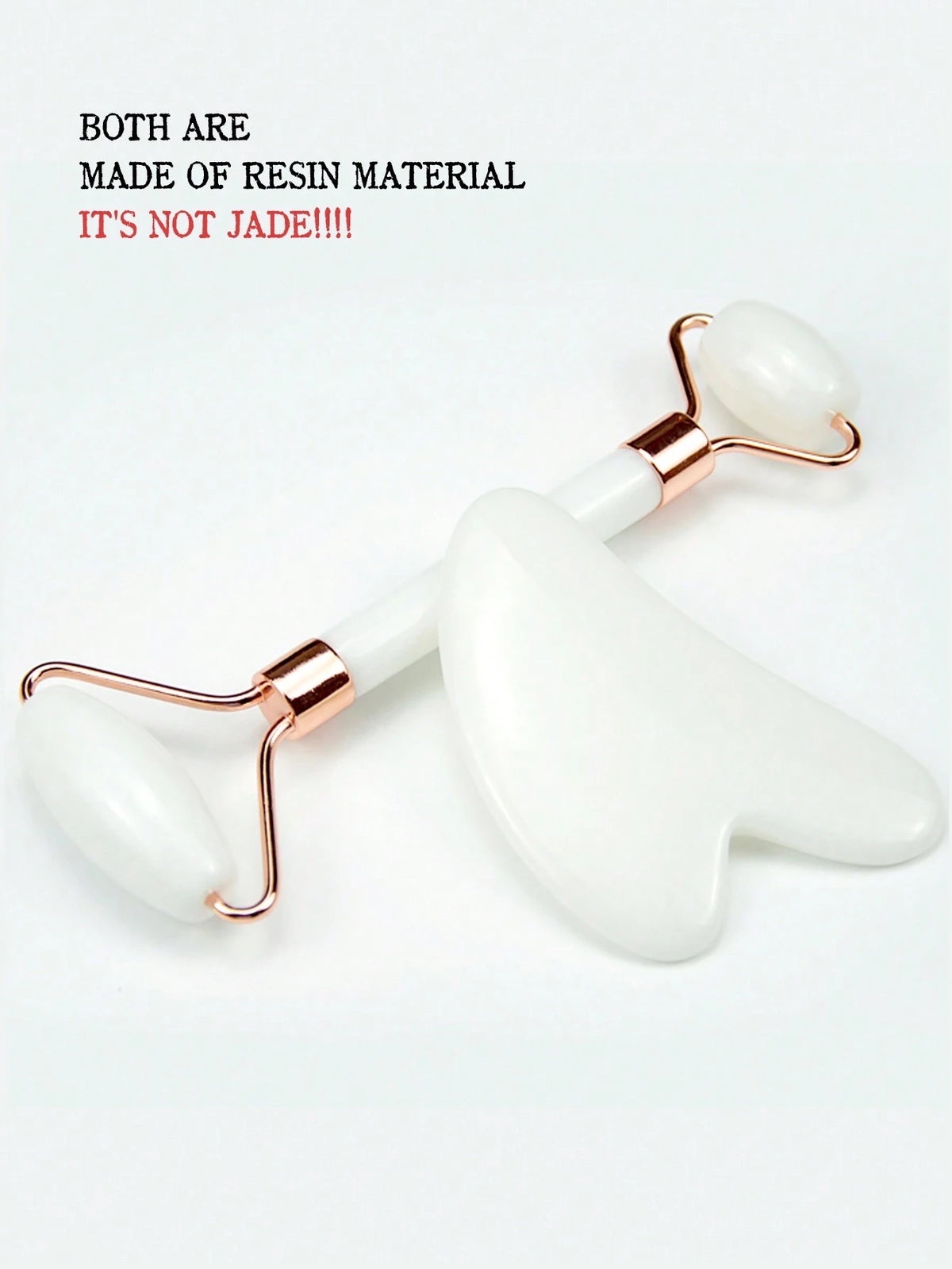 White Resin Gua Sha Tool