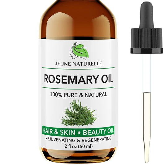 Rosemary Hair and Scalp Oil – Pure Plant Oil Dropper Bottle