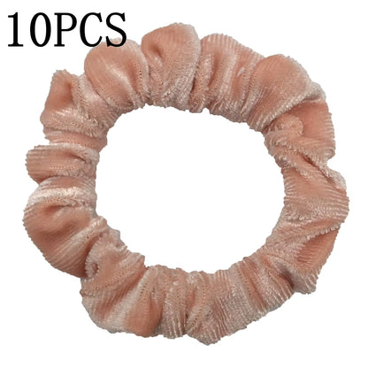 Velvet Hair Scrunchies Set