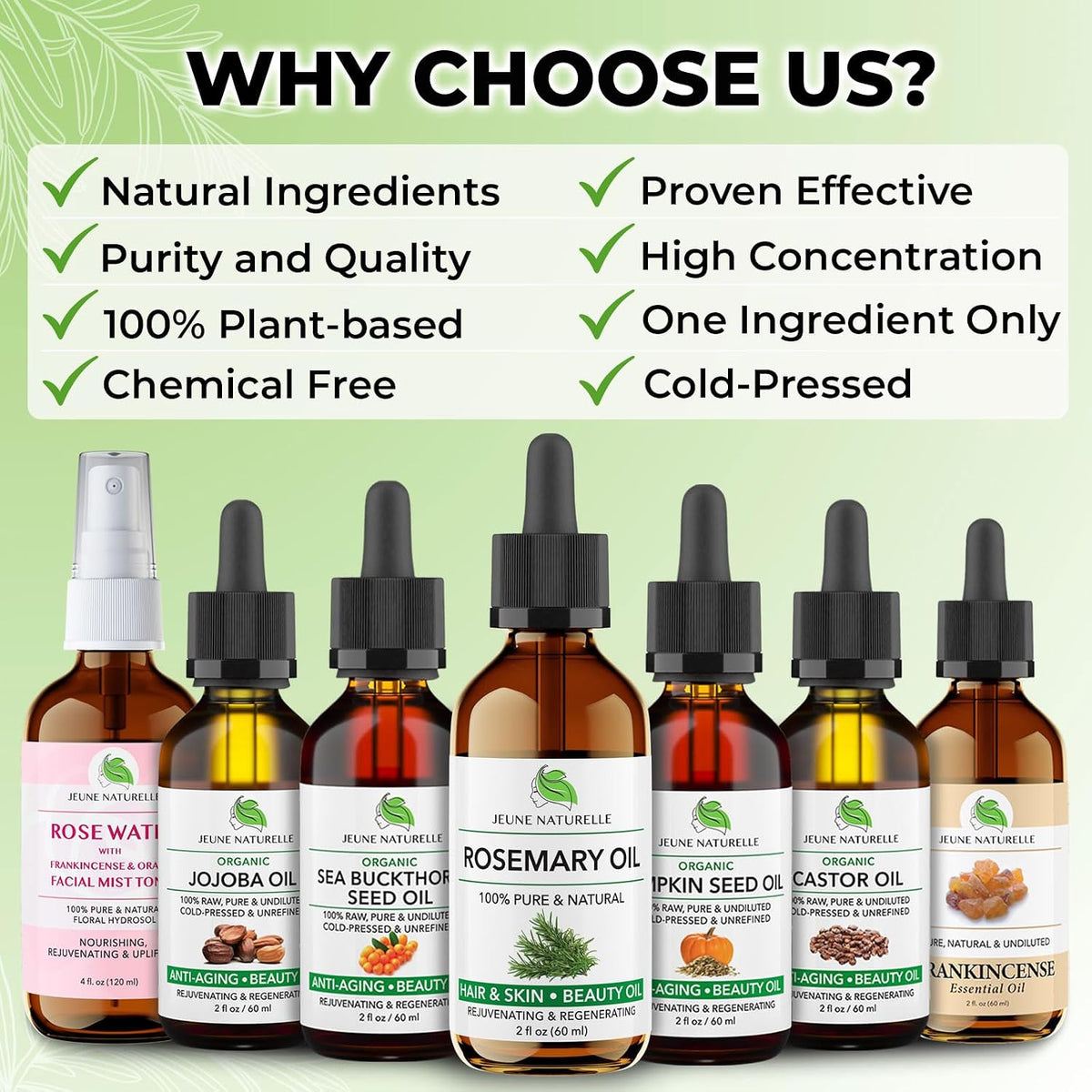 Rosemary Hair and Scalp Oil – Pure Plant Oil Dropper Bottle