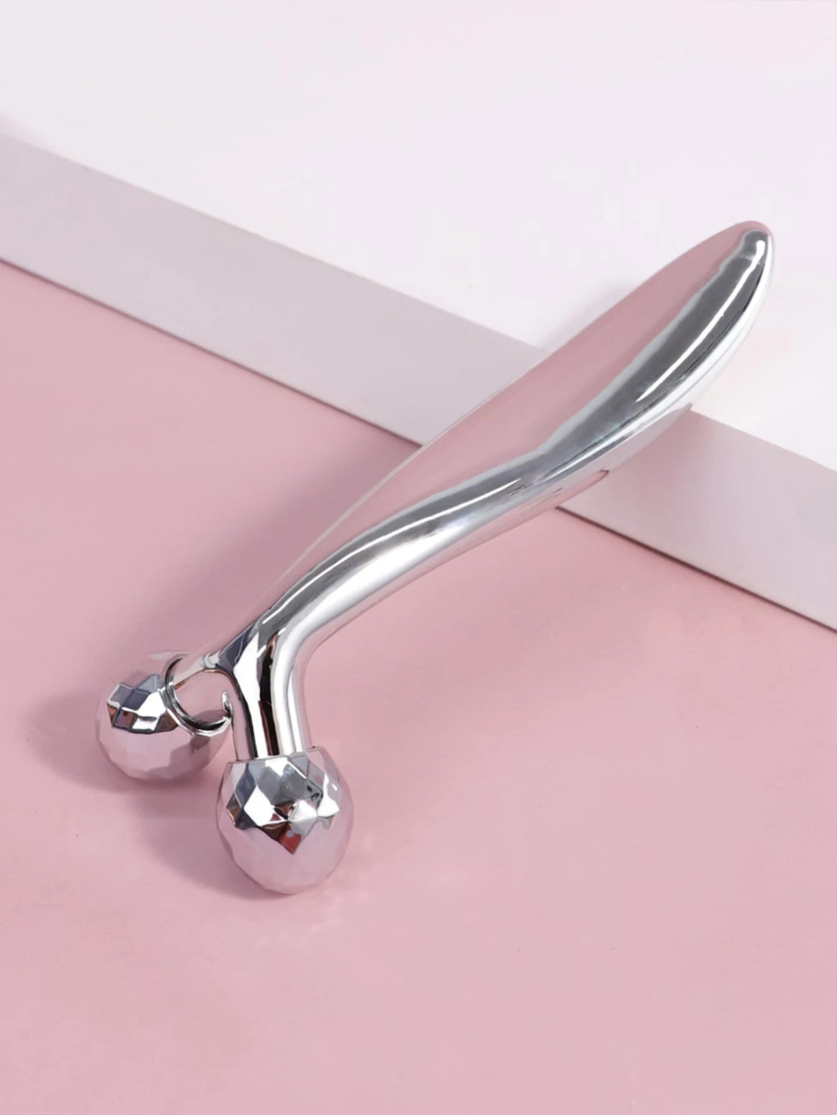 Metal Y-Shape Facial Roller Massager
