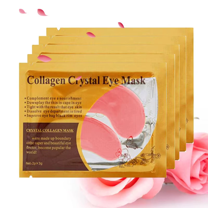 Gold Collagen Crystal Eye Mask – 20 Pairs Under-Eye Patches