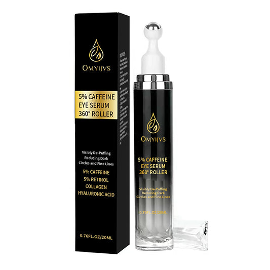 Caffeine Eye Roller Serum – 20ml Massage Ball Under Eye Care