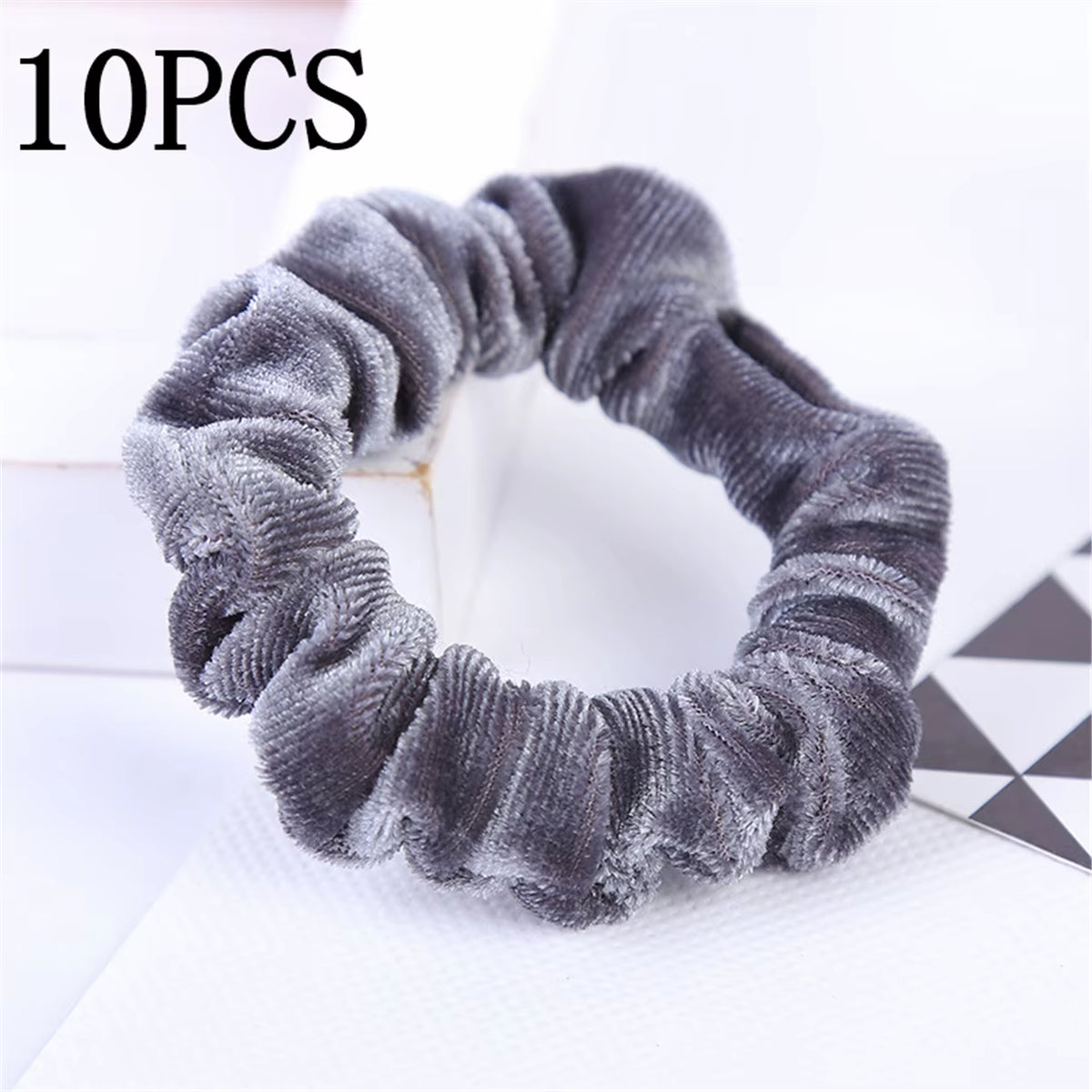 Velvet Hair Scrunchies Set