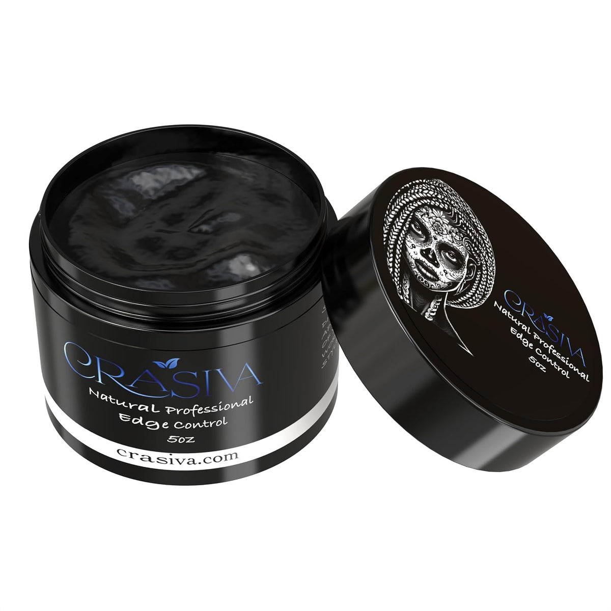 Extreme Hold Edge Control Gel – Flake-Free High-Shine Styling Wax, 5 oz