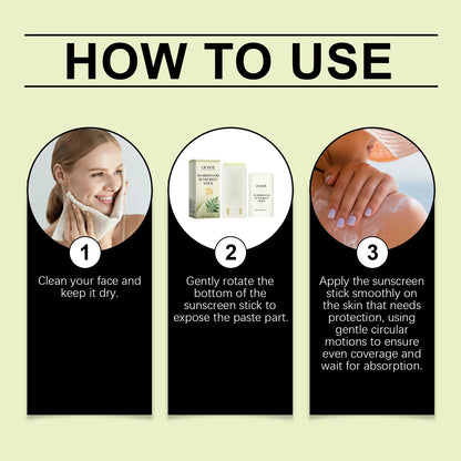 Wormwood Sunscreen Stick – Portable Sun Stick for Face and Body