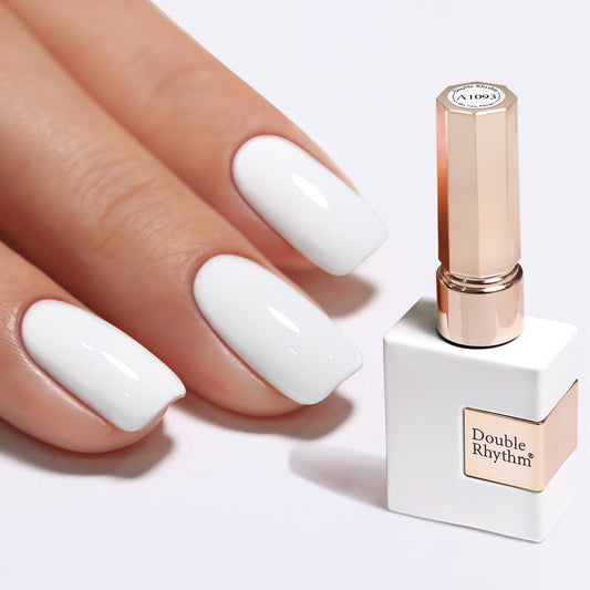 Sheer White Gel Nail Polish – Soak-Off UV/LED Gel Color, 15 ml