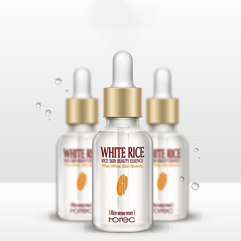 White Rice Face Serum – Dropper Bottle