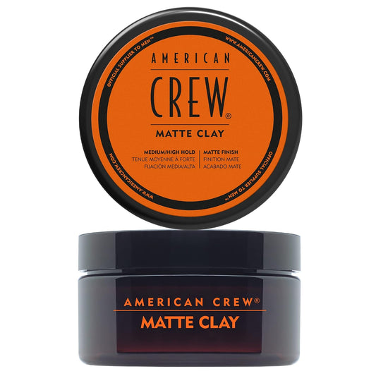 Men's Matte Hair Clay – Medium-High Hold Matte Finish Styling Clay, 3 oz