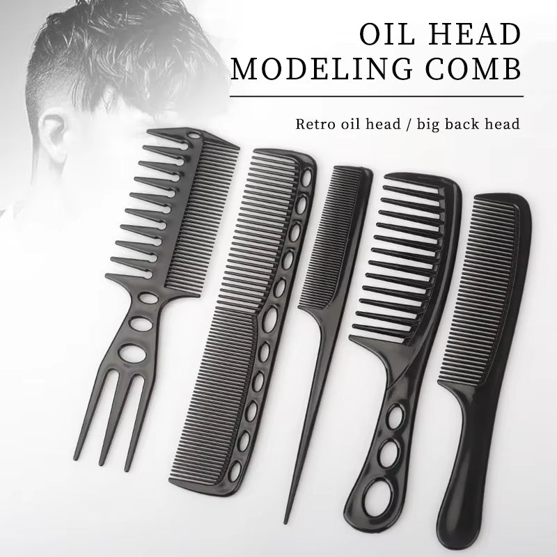 6-Piece Hair Cutting Comb Set