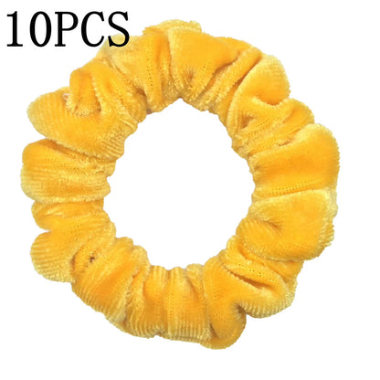 Velvet Hair Scrunchies Set