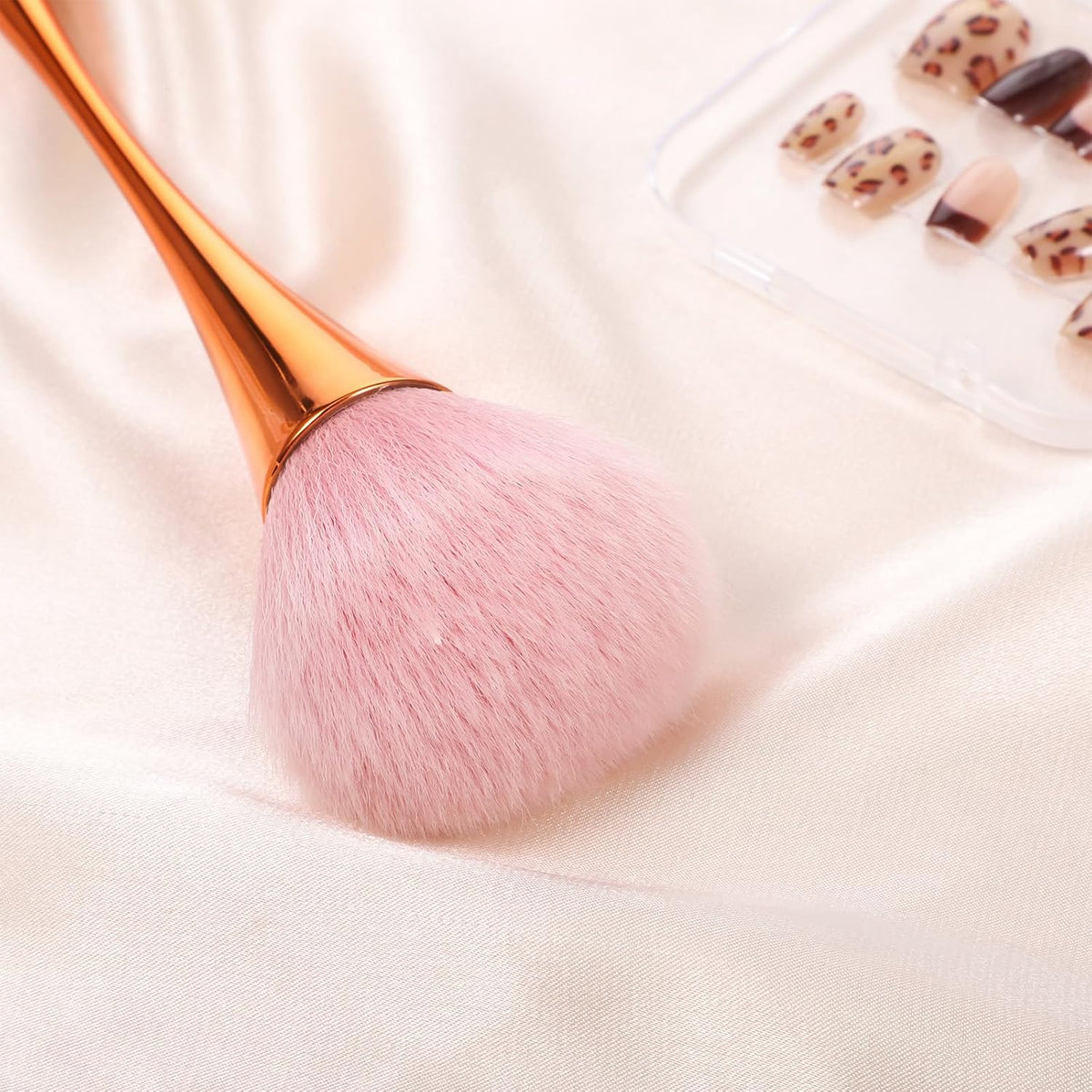 Nail Dust Brush Set – 3 Pcs, Soft Bristles for Manicure Clean-Up