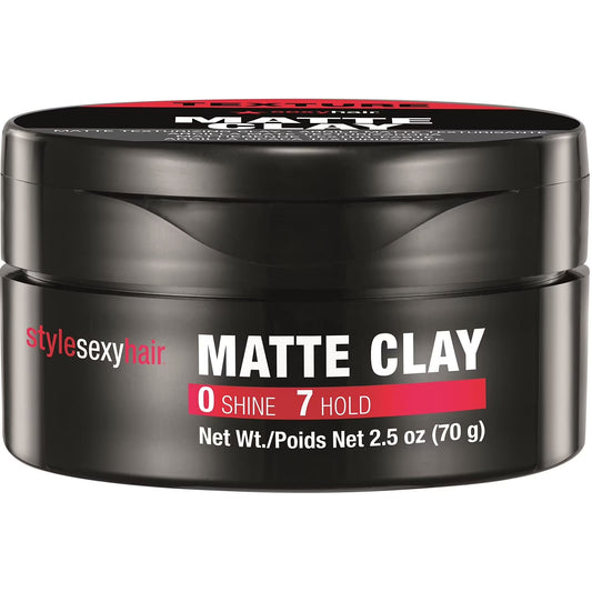 Matte Hair Clay – Texturizing Styling Clay with Matte Finish, 2.5 oz