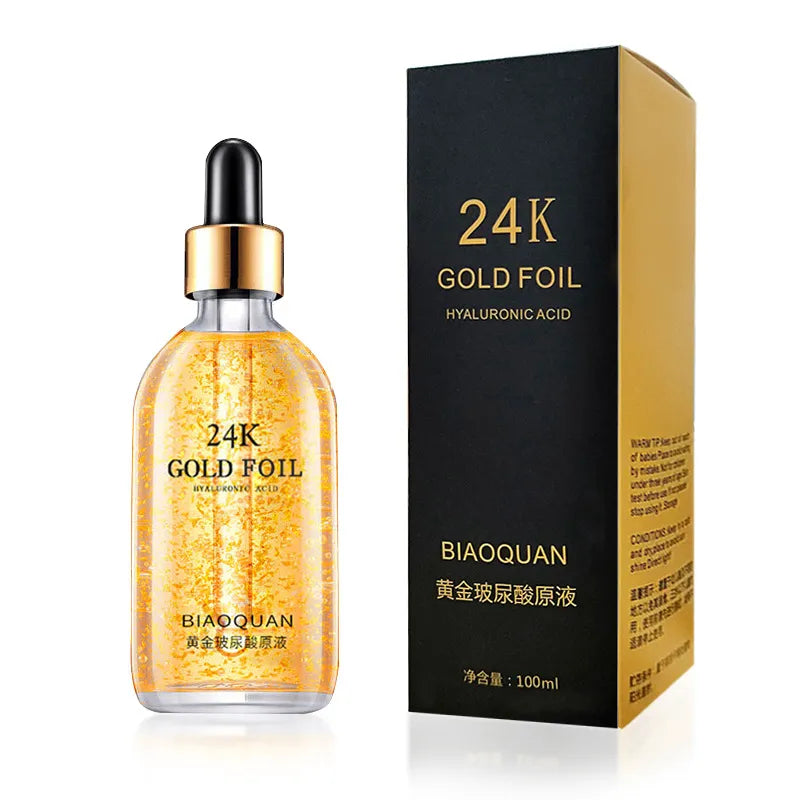 Ginseng Peptide Face Serum – Gold Dropper Bottle